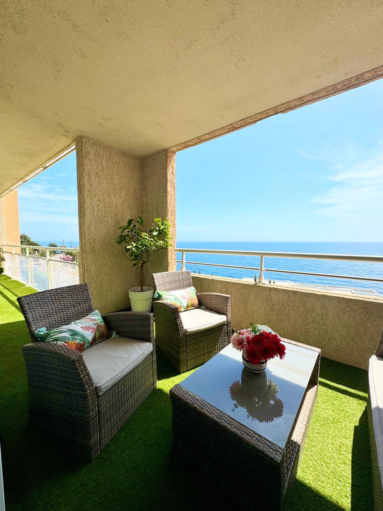 Vue Exceptionnelle Debut Cap Corse La Pier Noire Apartment San-Martino-di-Lota Bagian luar foto
