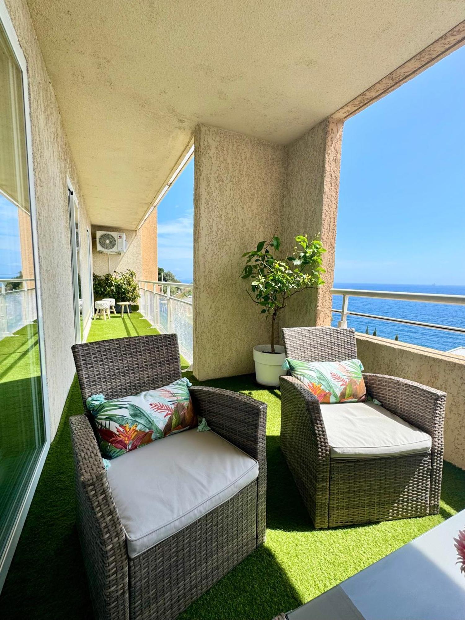 Vue Exceptionnelle Debut Cap Corse La Pier Noire Apartment San-Martino-di-Lota Bagian luar foto
